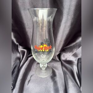 NIB Hard Rock Cafe “Orlando” Hurricane Glass